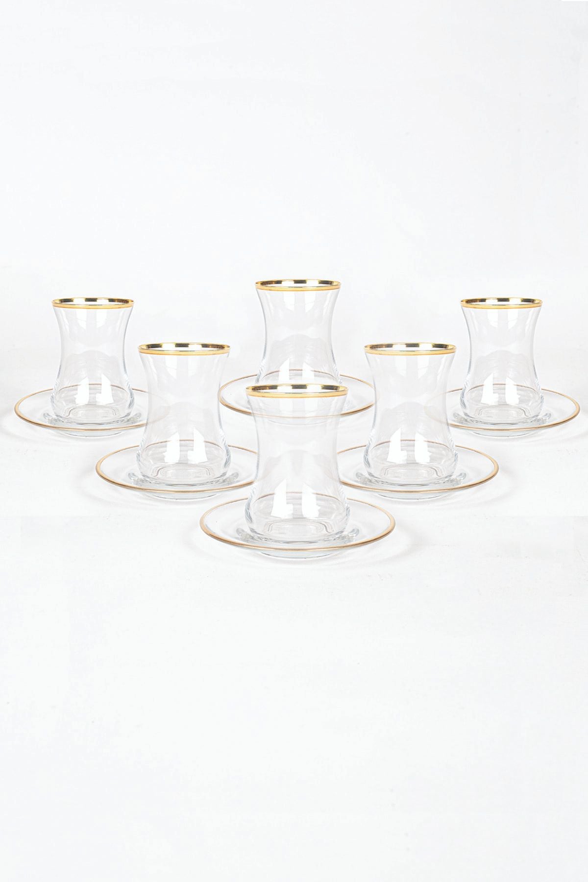 Rakle Avantgarde Gold 12 Piece Tea Set 150 Cc 1