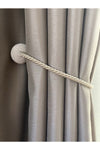 Helezoni Curtain Holder Cream Magnetic Tieback Nohut Color 1 Piece 2