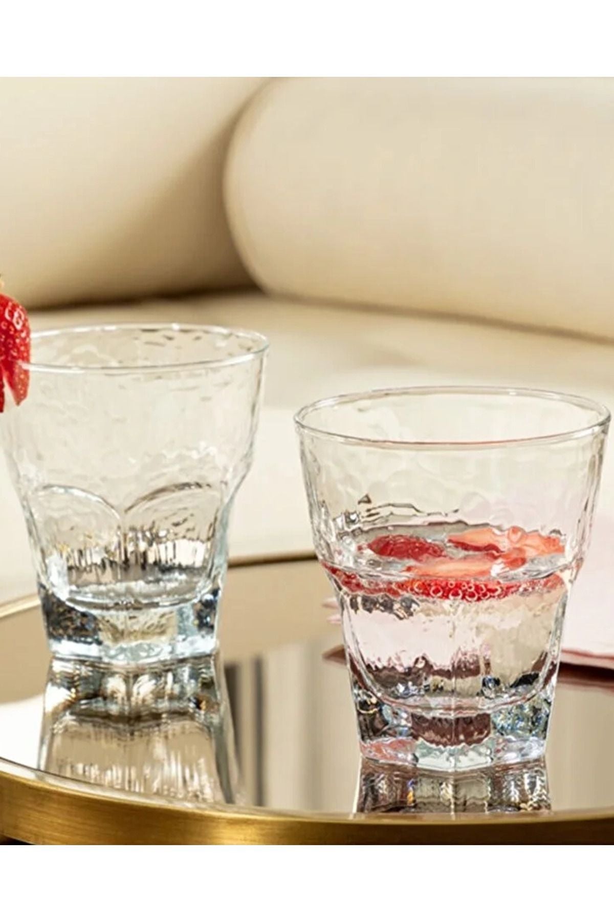 Madame Coco Floressa 4-Piece Water Glass Set - 375 ml 1