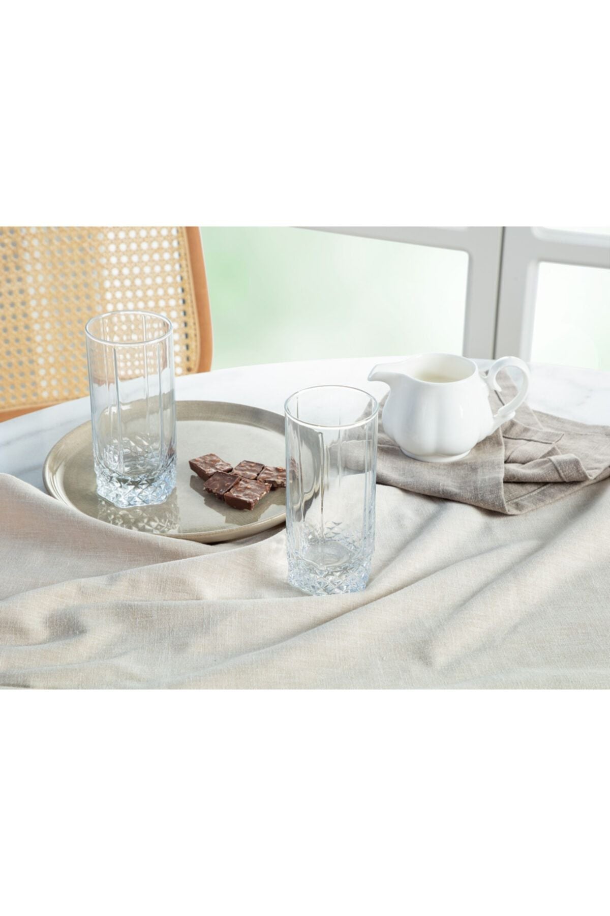 Madame Coco Pamella 4-Piece Water Glass Set - 290 ml 1