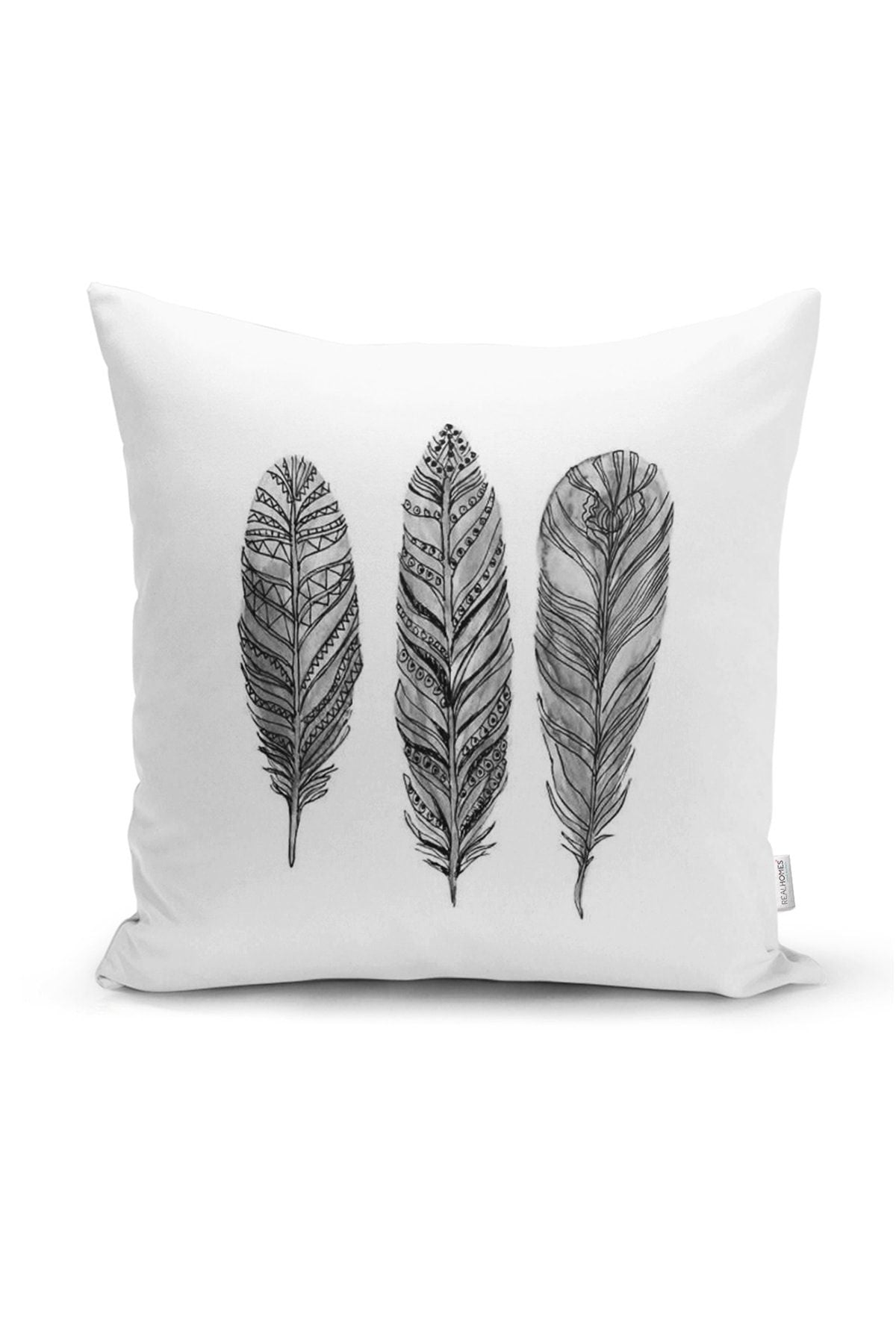 Realhomes Digital Printed Decorative 4-Piece Pillow Cover Set 2