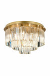 Apliqa Nilüfer Round Antique Crystal Modern Design Chandelier 2