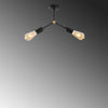 Chandelier Sparrow - 1252 Black 584TTM1255 5