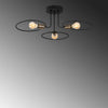 Chandelier Circle - 1341 Black 584TTM1294 5