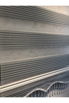 Brillant Grey Pleated Zebra Roller Blind 1