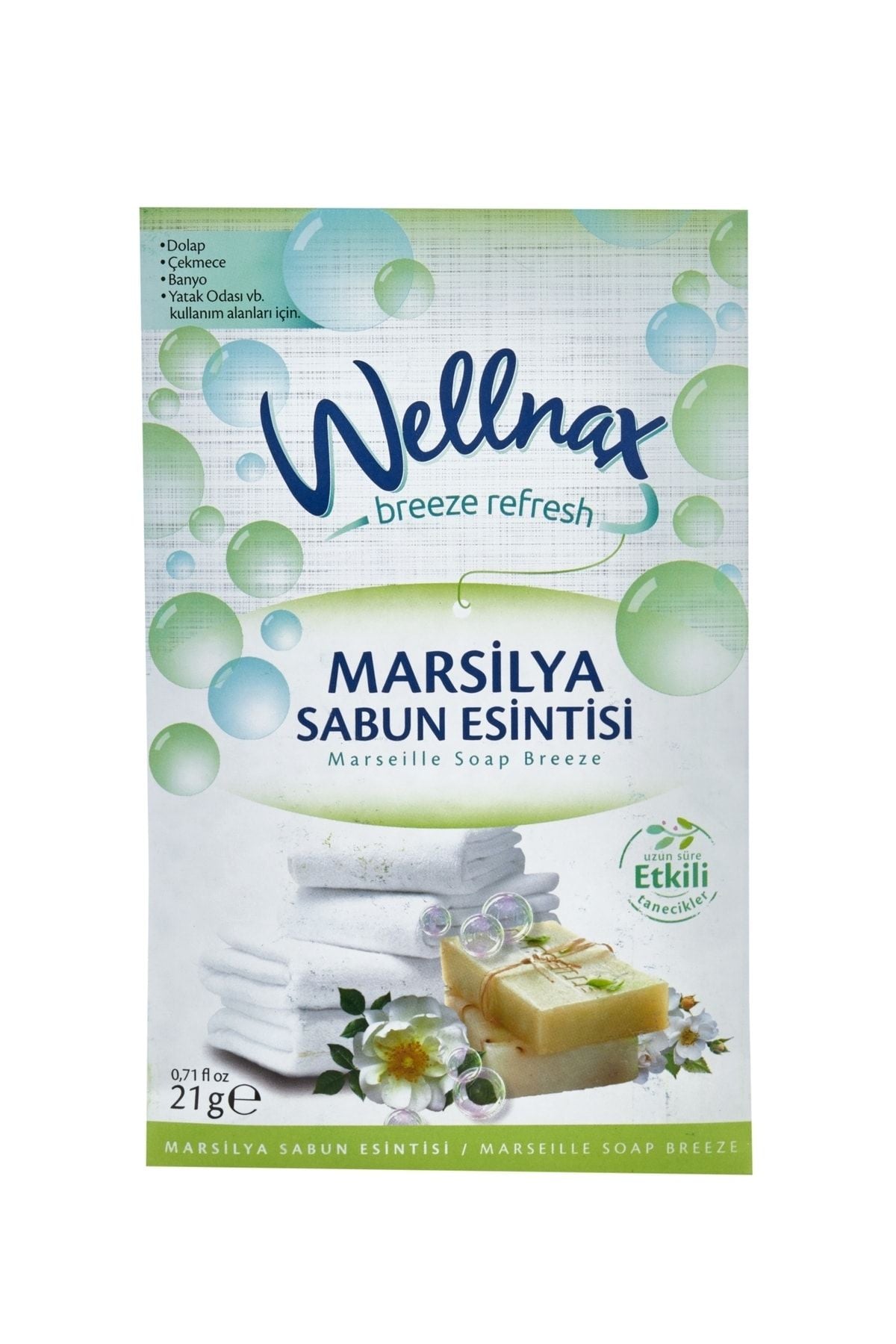 Wellnax Breeze Refresh Drawer And Closet Scent Marseille Soap Breeze Sachet X3 2