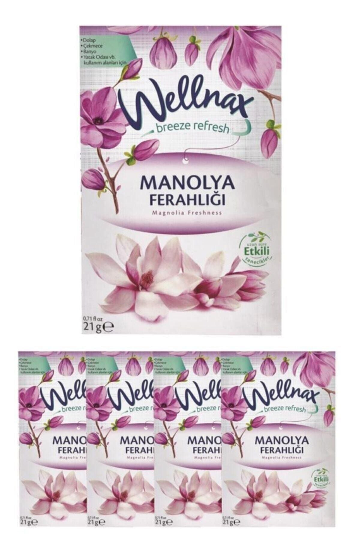 Wellnax Breeze Refresh Drawer And Closet Scent Magnolia Freshness Sachet X5 1