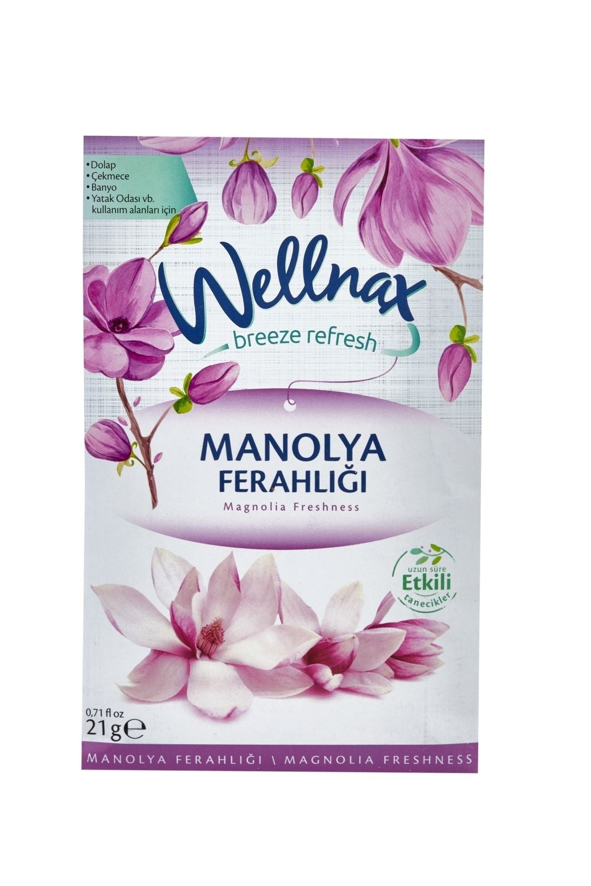 Wellnax Breeze Refresh Drawer And Closet Scent Magnolia Freshness Sachet X5 2