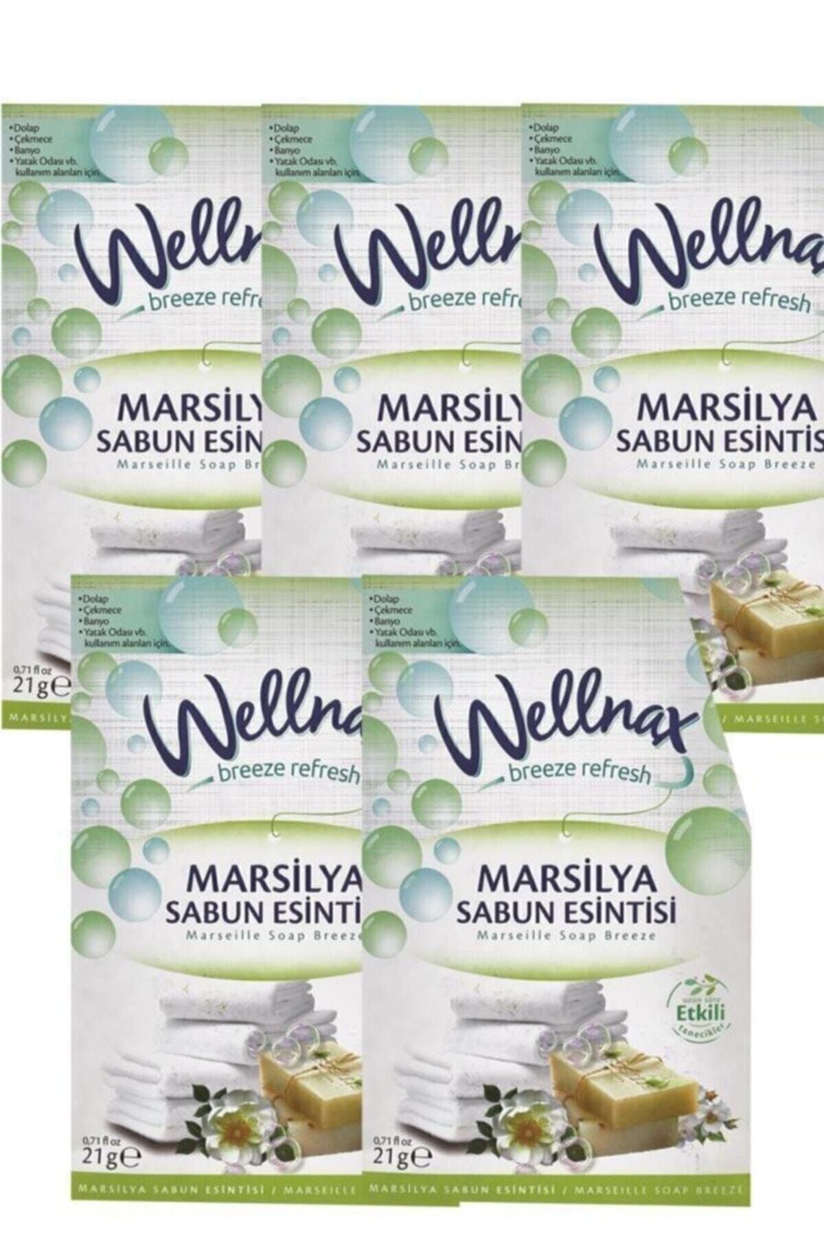 Wellnax Breeze Refresh Marseille Soap Scent Sachet X5 1