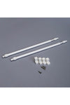 VENTI PERDE 40 - 60 Cm Adjustable Curtain Rods Set 1