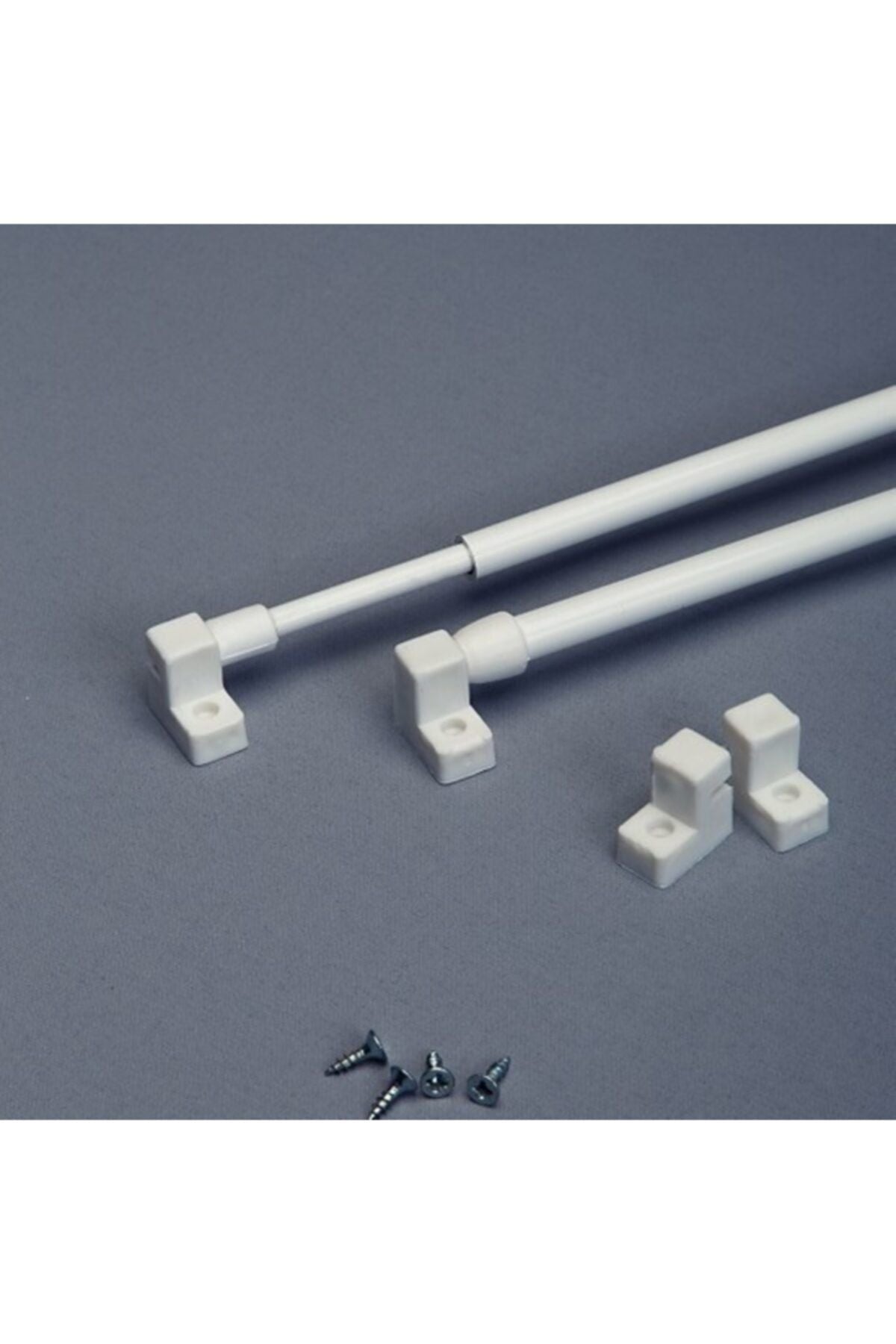 VENTI PERDE 40 - 60 Cm Adjustable Curtain Rods Set 2