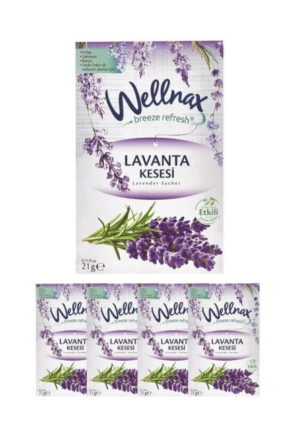 Wellnax Breeze Refresh Wellnax Lavender Sachet Drawer Closet Bathroom Fragrance X5 1