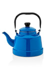 Genel Markalar Blue Enamel Nostalgic Medium-Sized Teapot Set 3