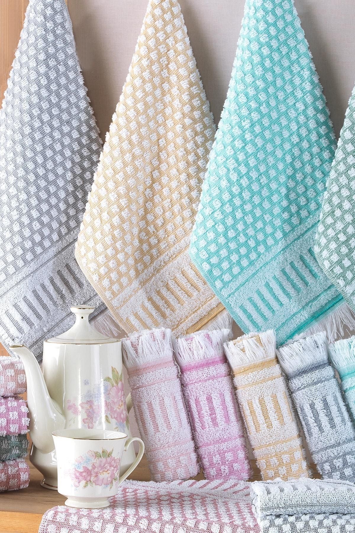 Riva Ephesus Hand Towel Set 30x50 cm 6 pcs 5