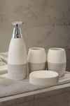 Fame Kitchen 4-Piece Ceramic Luxury Bathroom Set 1