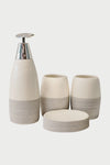 Fame Kitchen 4-Piece Ceramic Luxury Bathroom Set 2