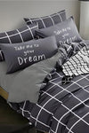 Always Fitted Sheet Double-Sided Single Duvet Cover Set 1