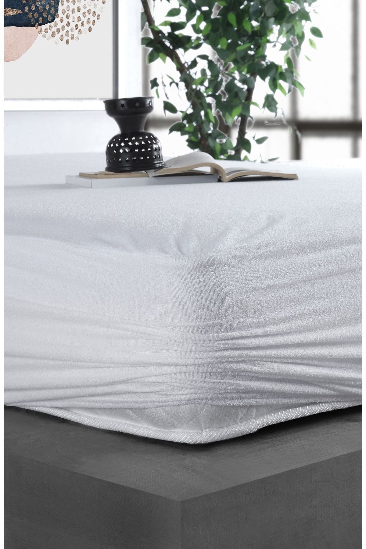 Soley Waterproof Cotton Mattress Protector 1