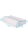 Viscofoam Neck Support Orthopedic Pillow Visco Pillow 47x30x10-8cm 2