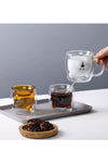 Genel Markalar Bear Double-Walled Glass Coffee Cup Water Cup Beverage Cup Cola Cup 2