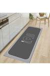 Eco Concept Gray Kitchen Rug, Heart Pattern, Decorative, Washable, Stain Resistant 4