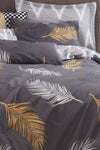 Eponj Home Mature Duvet Set Double Olivia Gold-Grey 2