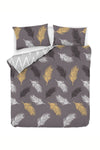 Eponj Home Mature Duvet Set Double Olivia Gold-Grey 3