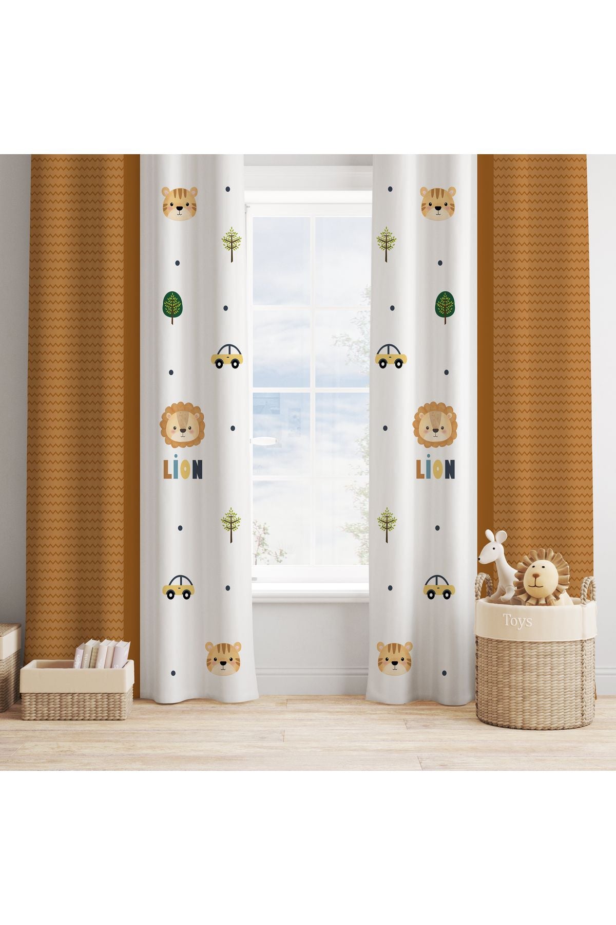 Talia Home Kids And Baby Room 2-Panel Curtain Tla-011 2