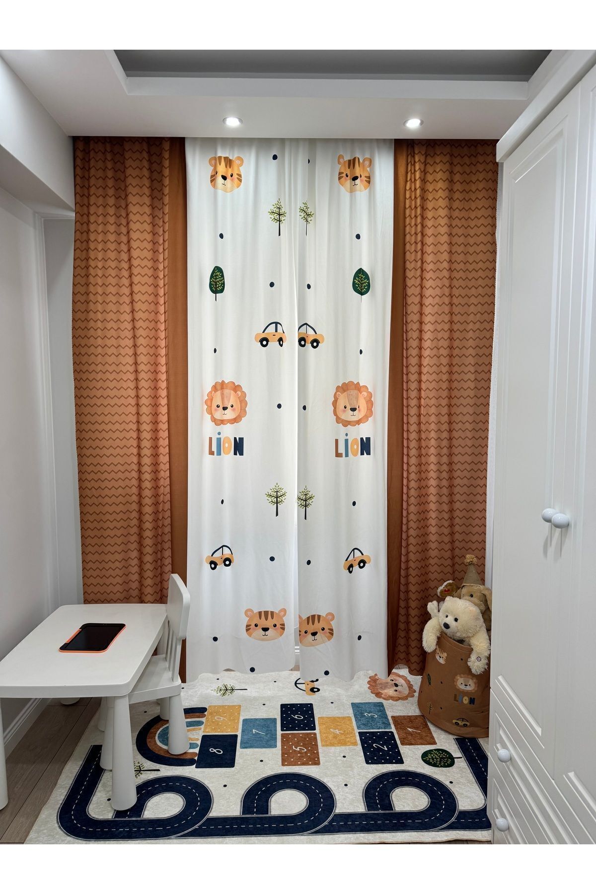 Talia Home Kids And Baby Room 2-Panel Curtain Tla-011 3