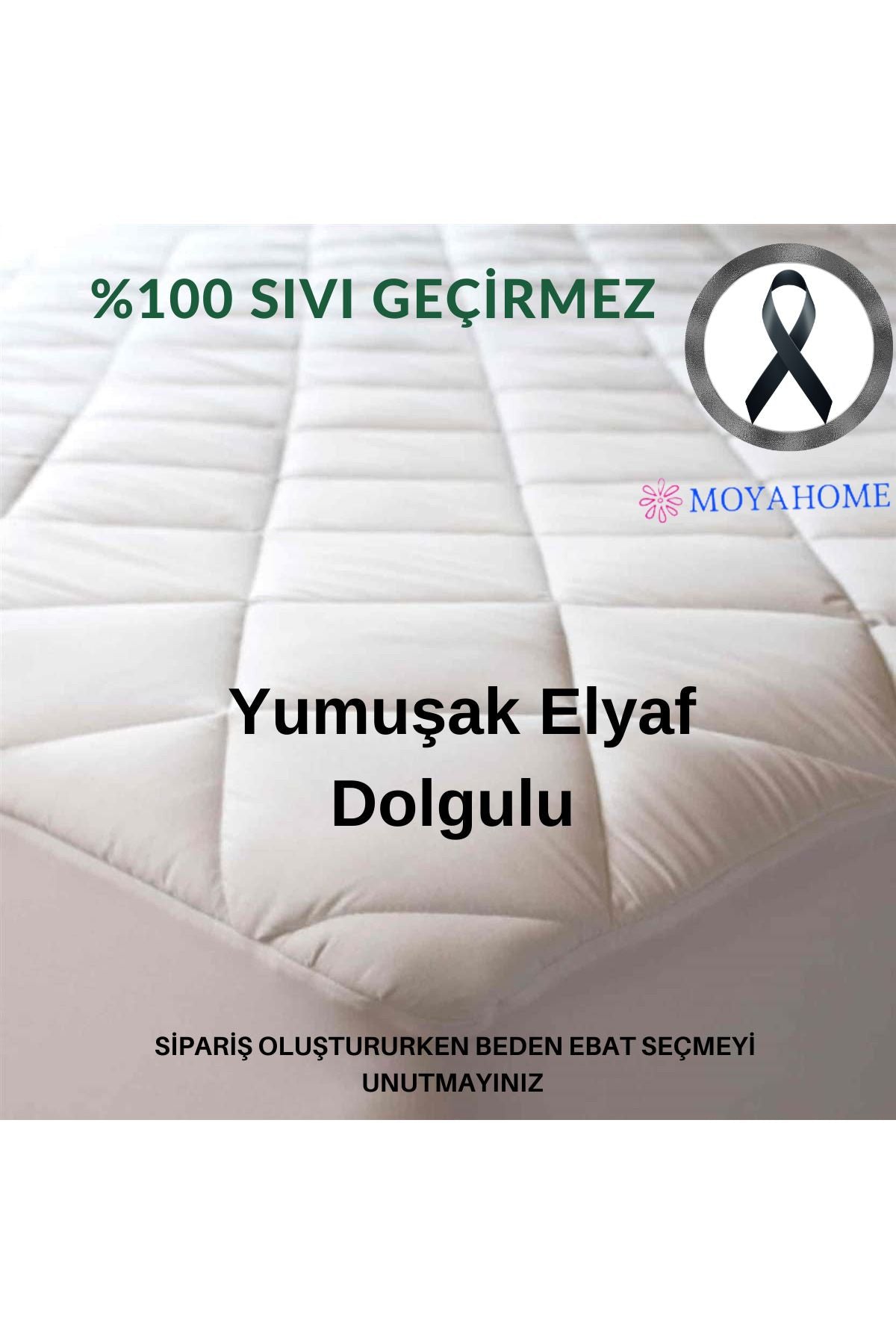 MOYA HOME Alez Kapitone Fitted Waterproof Cotton Mattress Protector Sheet 9 Sizes Kfsg 5