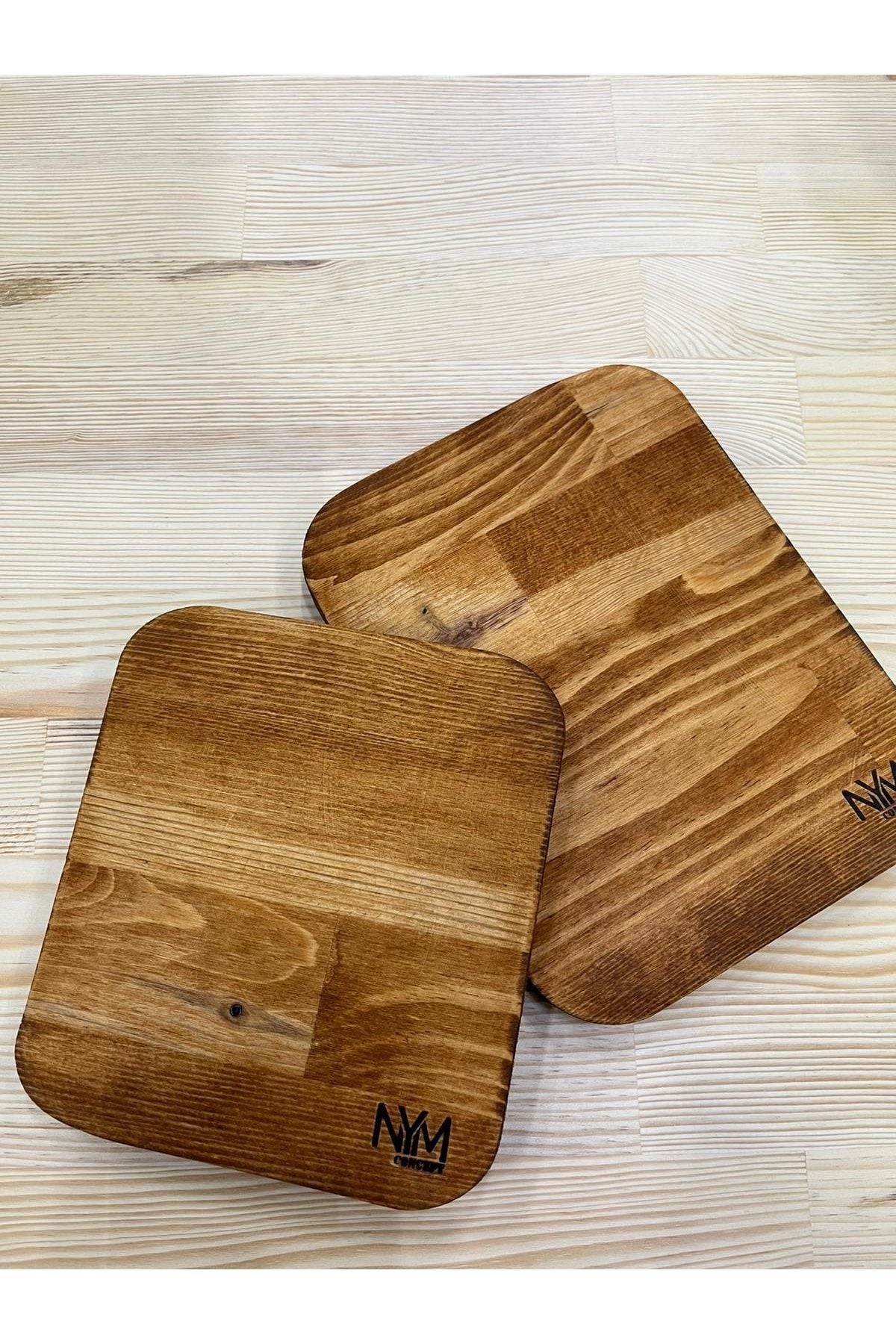 Nym Concept Eko 2'li Cutting and Serving Board, 100% Pine Wood 1