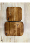 Nym Concept Eko 2'li Cutting and Serving Board, 100% Pine Wood 3