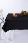 ALTINPAMUK Tablecloth Black Option Stain Resistant Duck Linen Fabric 1