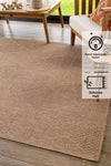 Konfor Halı Rusticana 3102 Naturel Jüt Halı Modern Örme Kilim 1