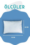 Primavera Home 5 Pieces Washable Nonwoven Anti-allergic Siliconized Pillow 50x70 800g 3