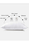 MAVERA EV TEKSTİLİ 5-Piece Washable Nonwoven Antiallergic Siliconized Pillow 4