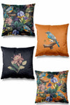 Pilloveland Double-Sided Printed Equator Patterned 4-Piece Suede Cushion Cover 1