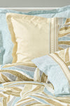 Karaca Home Raul Beige Double Size 100% Cotton Duvet Cover Set Fitted 3