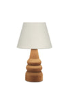 HOMING Natural Wooden Fabric Shade Lamp Ayd-3562 6