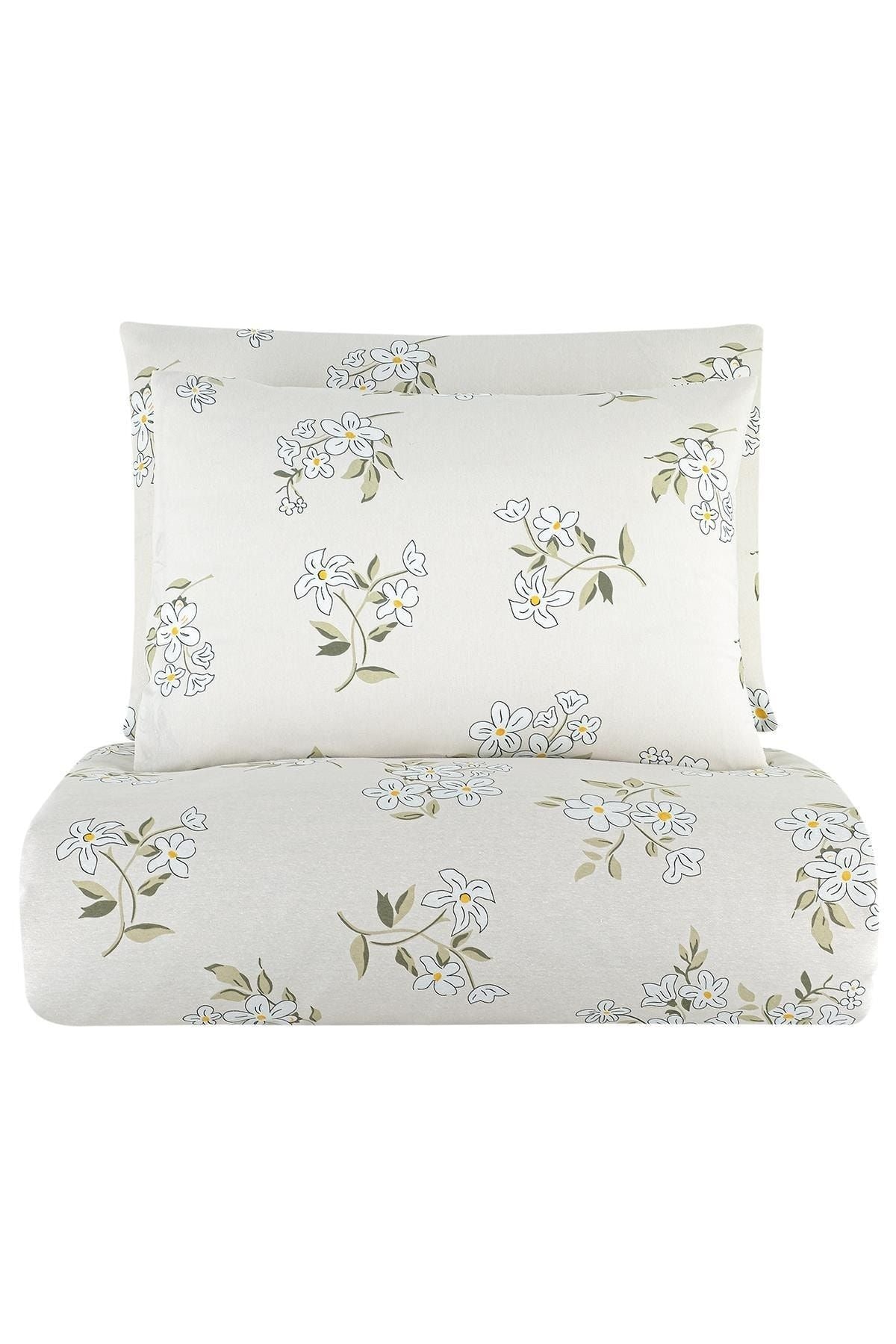 Murdum Home Piteya 100% Cotton Double Bed Sheet Set 3