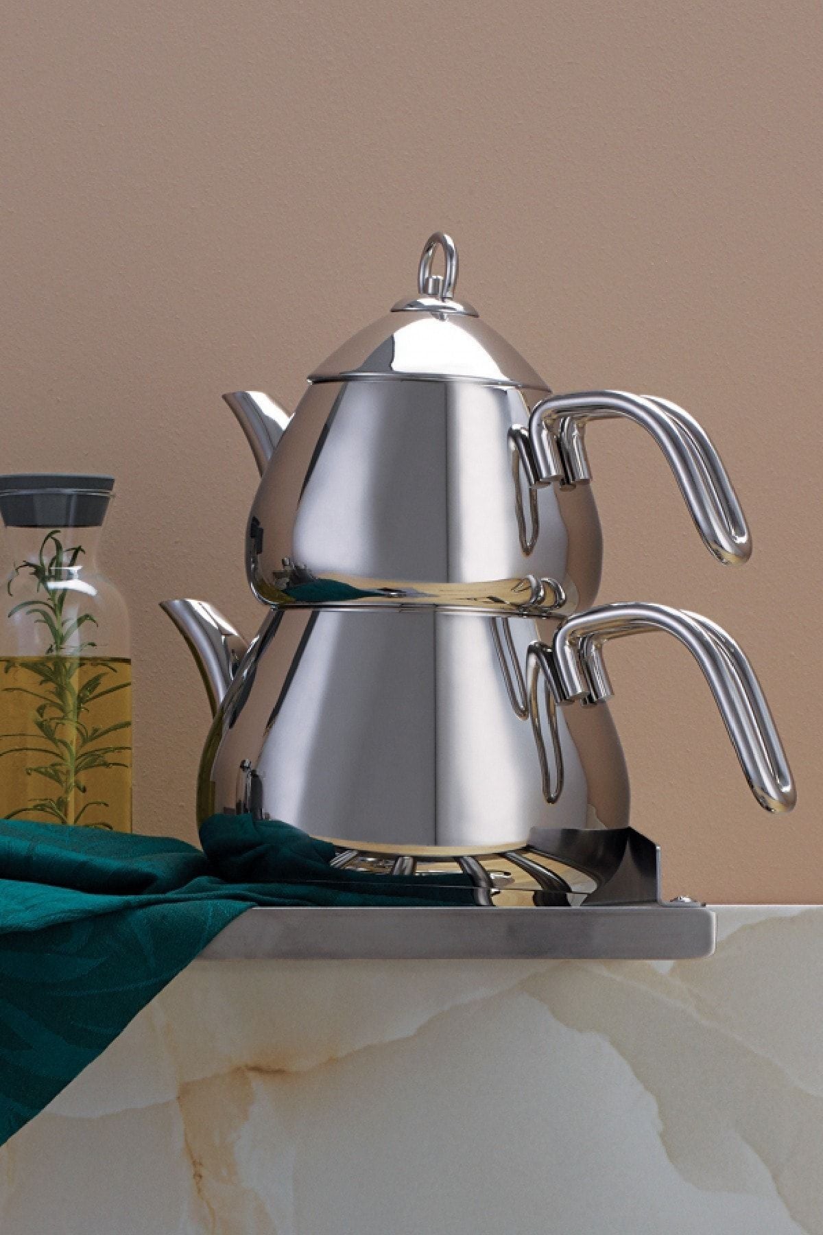 Emsan Antara Mini Induction Base Teapot Set 2