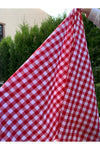 AfgTech Piti Checkered Tablecloth, Picnic Blanket, Multi-Purpose Cover 1