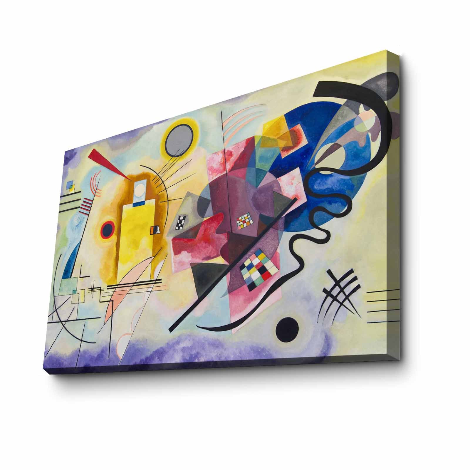 Decorative Canvas Painting 4570KANDINSKY028 Multicolor 677VSL1128 2