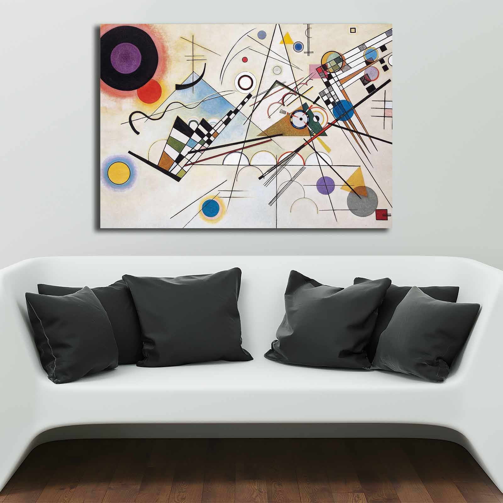 Decorative Canvas Painting 70100KANDINSKY006 Multicolor 677VSL1141 1