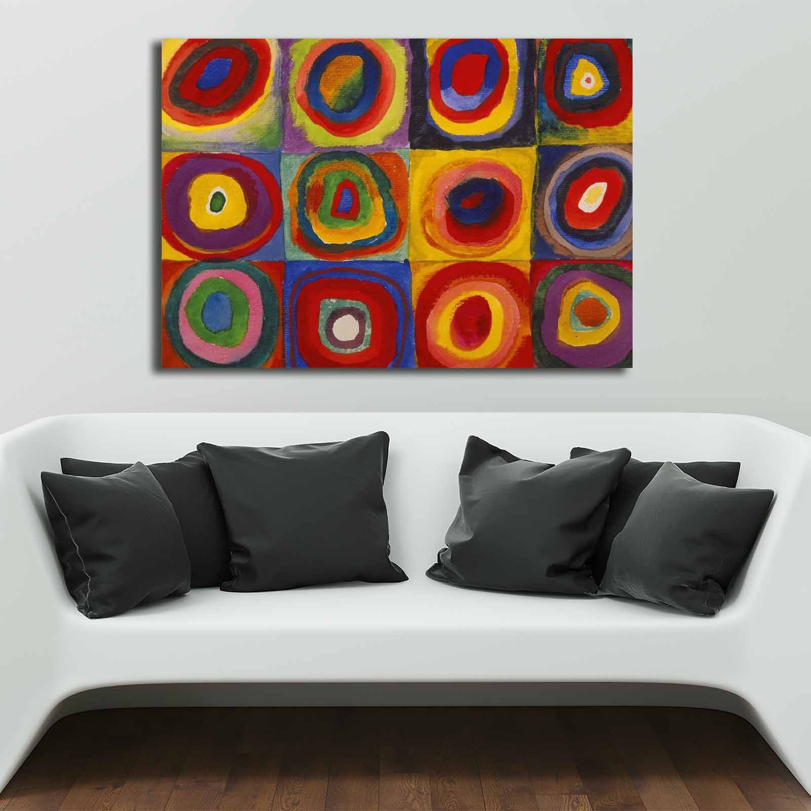 Decorative Canvas Painting 70100KANDINSKY008 Multicolor 677VSL1143 1