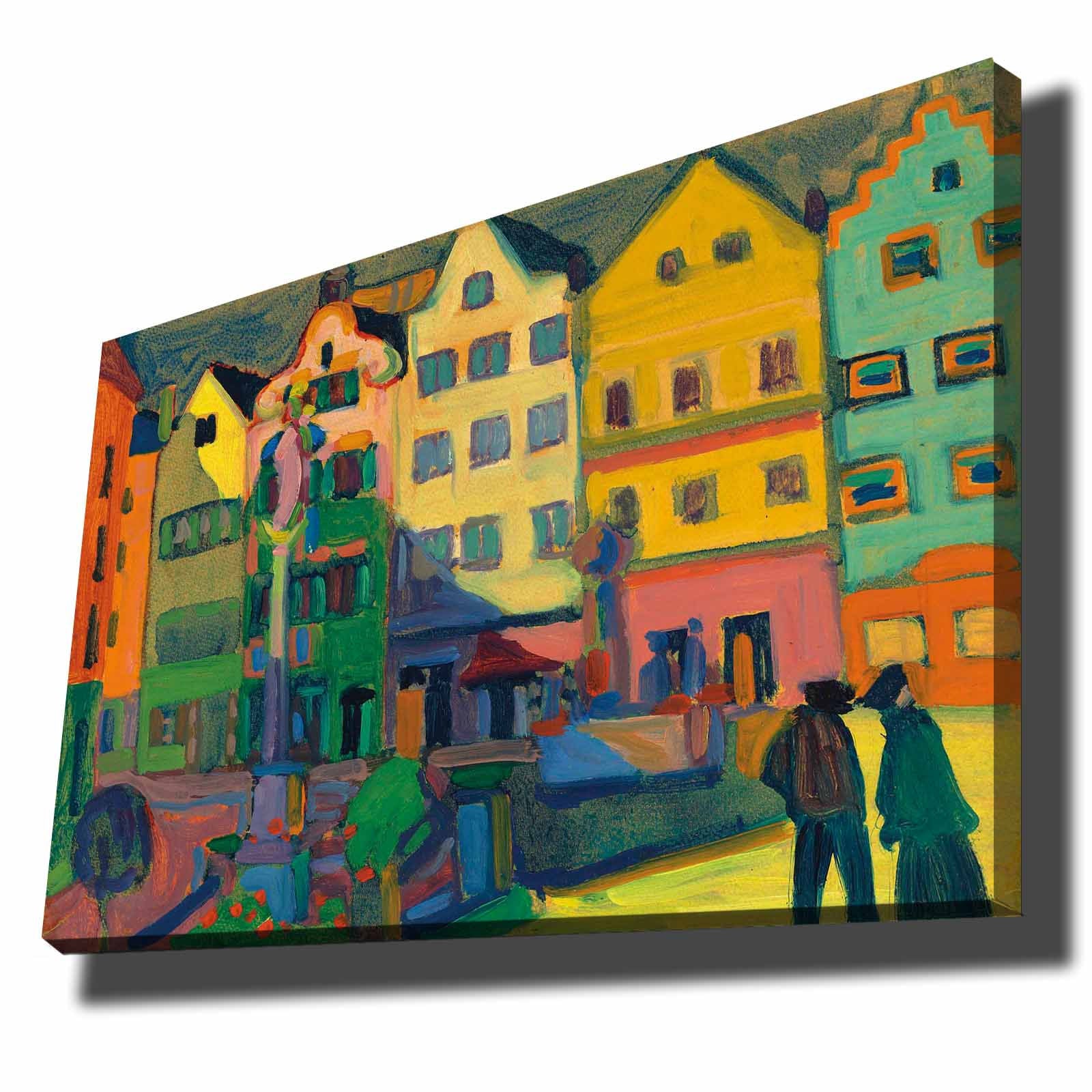 Decorative Canvas Painting 70100KANDINSKY022 Multicolor 677VSL1157 2