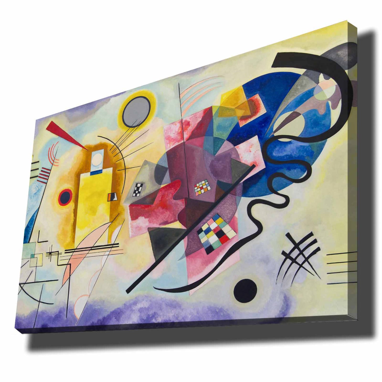 Decorative Canvas Painting 70100KANDINSKY028 Multicolor 677VSL1163 2