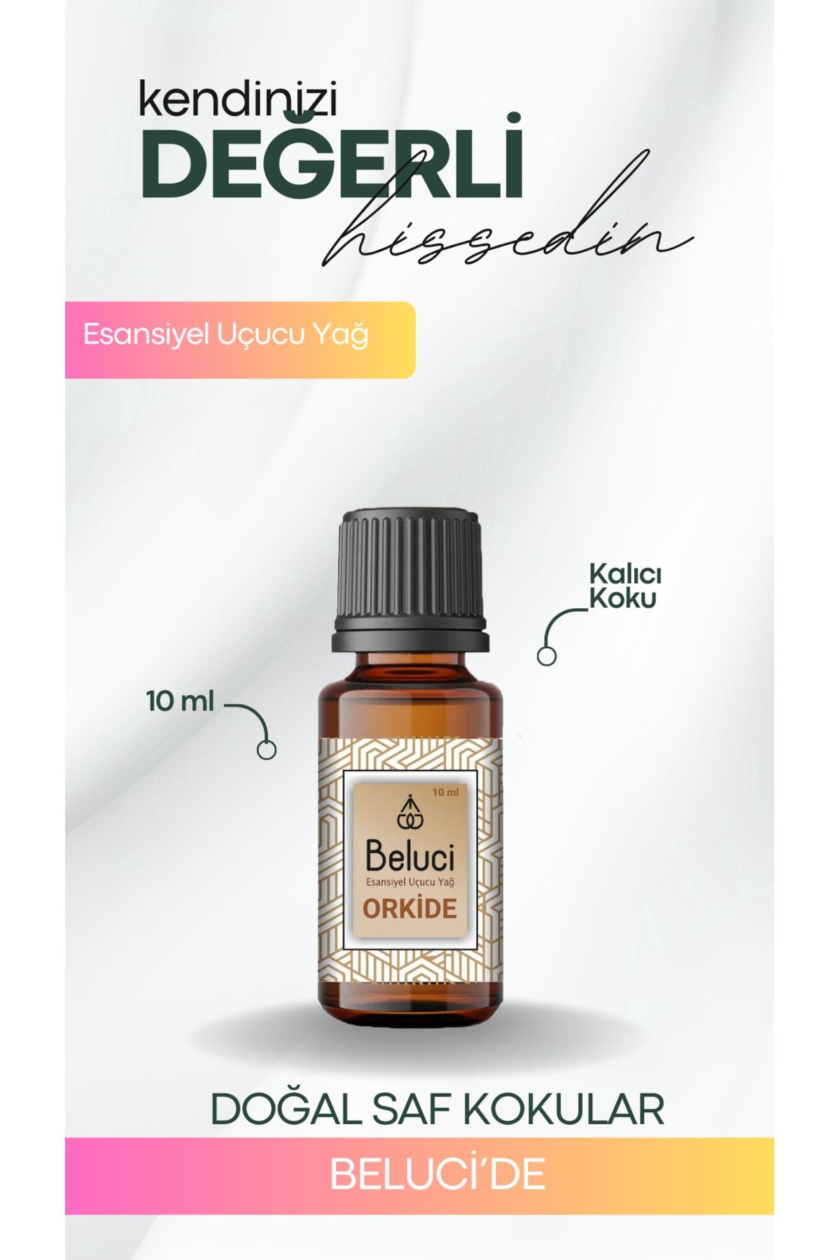 Beluci Orchid Essential Oil, Burner Oil, Natural Essential Oils, Room Fragrance, Odor Remover 10 Ml 1