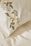 Karaca Home Nancy 100% Cotton Embroidered Double Duvet Cover Set White 4