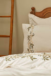 Karaca Home Nancy 100% Cotton Embroidered Double Duvet Cover Set White 6